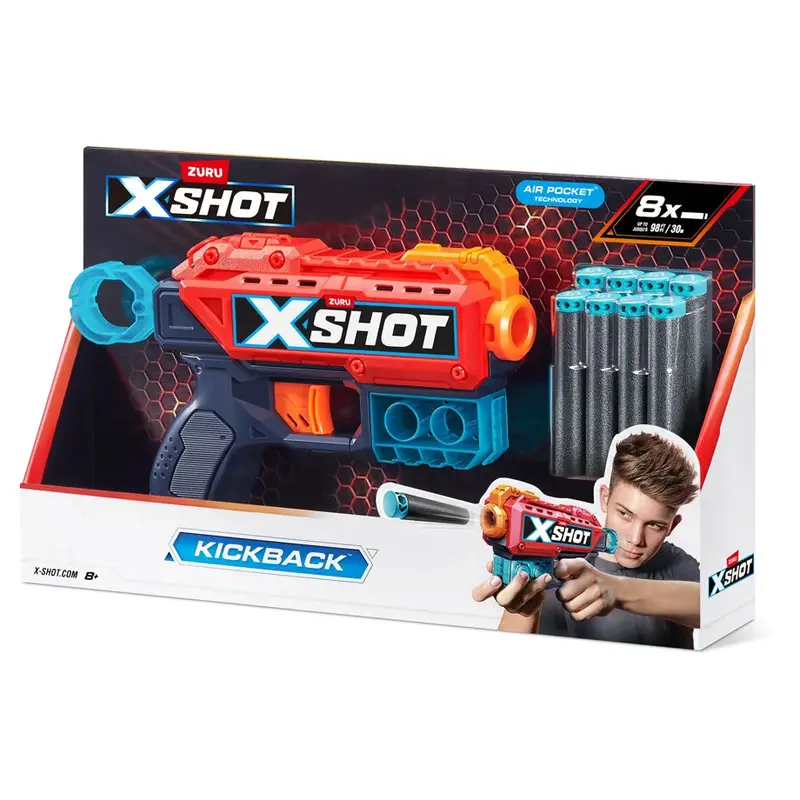 Zuru X-Shot Excel Kickback Water Blaster – Series 2 (12-Pack) 1