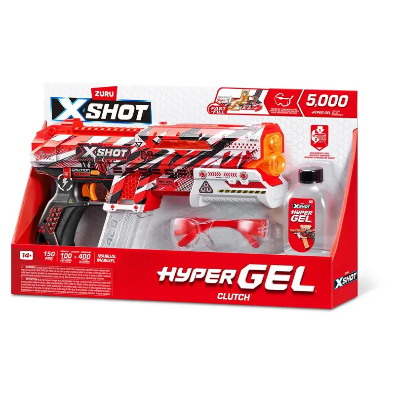 Zuru X-Shot Hyper Gel Small Water Blaster – Series 1 (6-Pack) 1