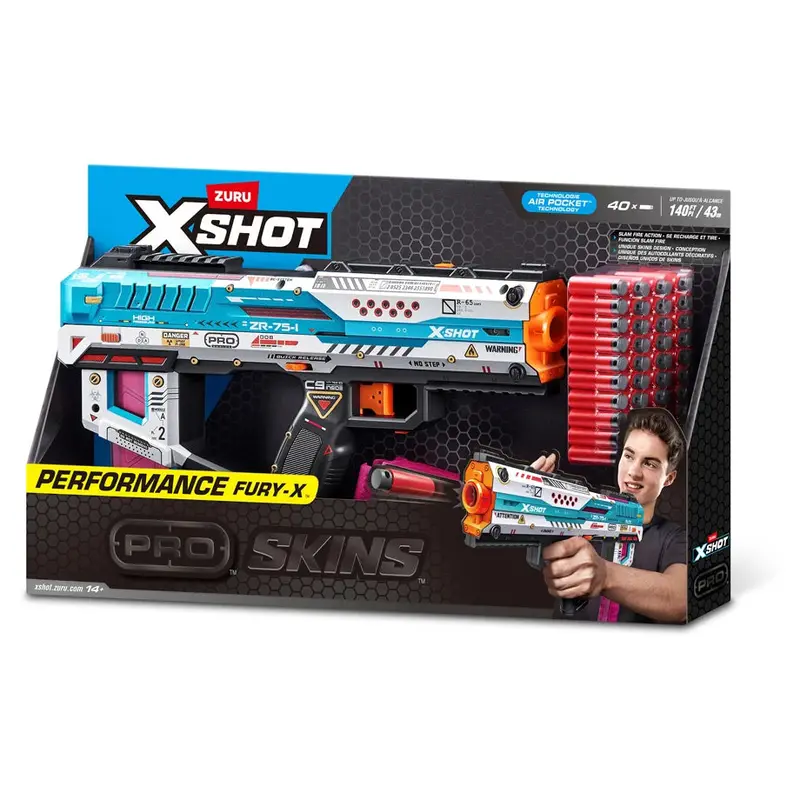 Zuru X-Shot Pro Fury X Water Blaster – Series 1 (6-Pack) 1