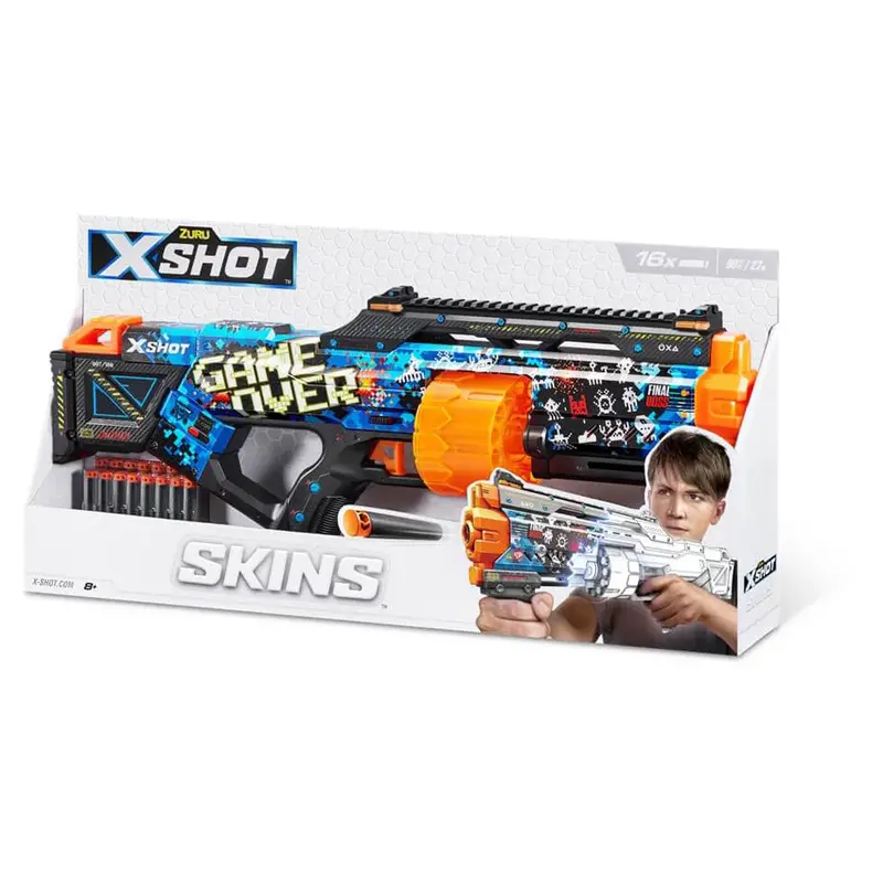 Zuru X-Shot Skins Last Stand Dart Blaster (Random Design) 1