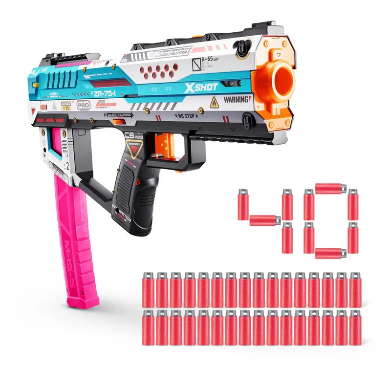 Zuru X-Shot Skins Pro Series Fury-X Dart Blaster – Includes 40 Precision Darts 1