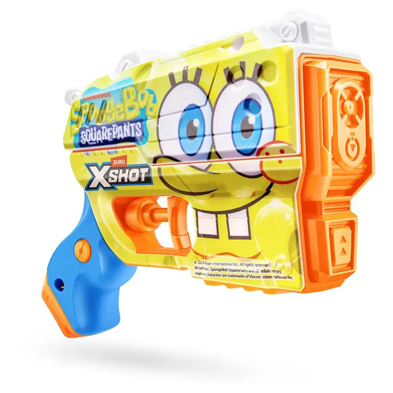 Zuru X-Shot Spongebob Jr. Skins Fast-Fill Water Blaster – S1 Model 1