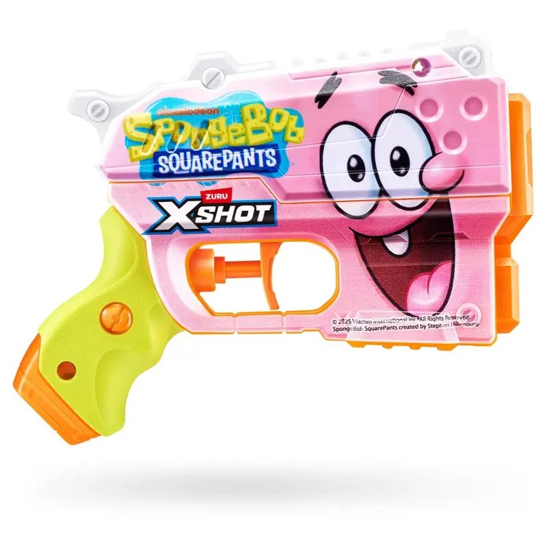 Zuru X-Shot Spongebob Jr. Skins Water Blasters – Fast-Fill Collection (12-Pack) 1